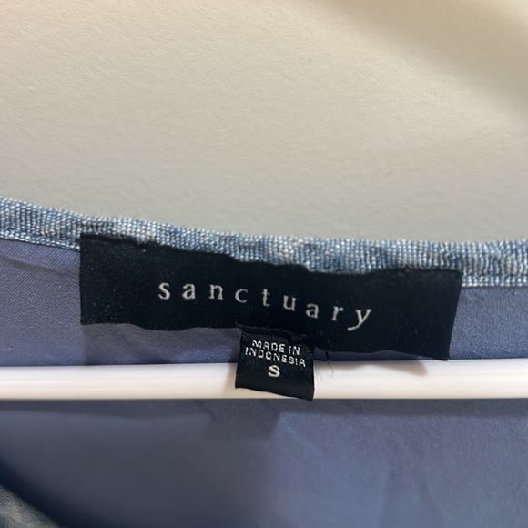 100% linen peasant style boho dress by Sanctuary - Picture 4 of 5